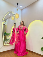 E581 ANARKALI GOWN