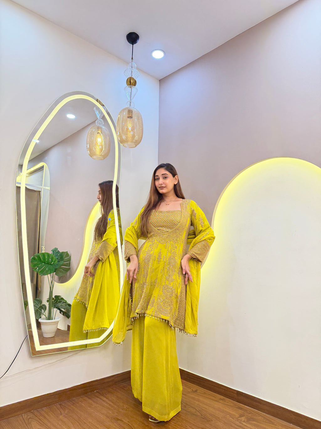 E360 4PC SHARARA SUIT