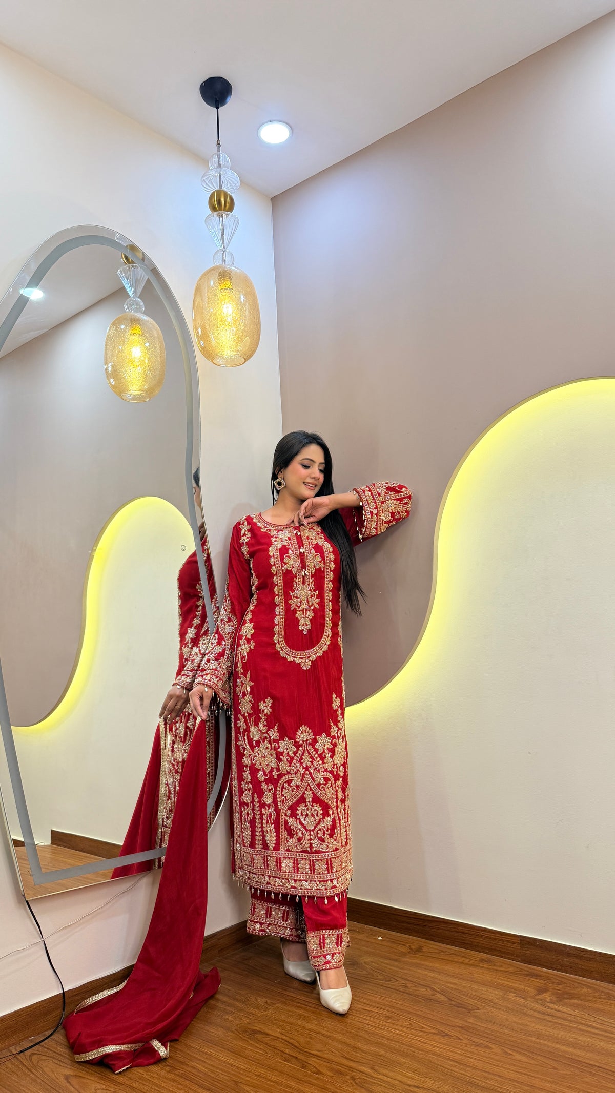 F134 3PC SHARARA SUIT