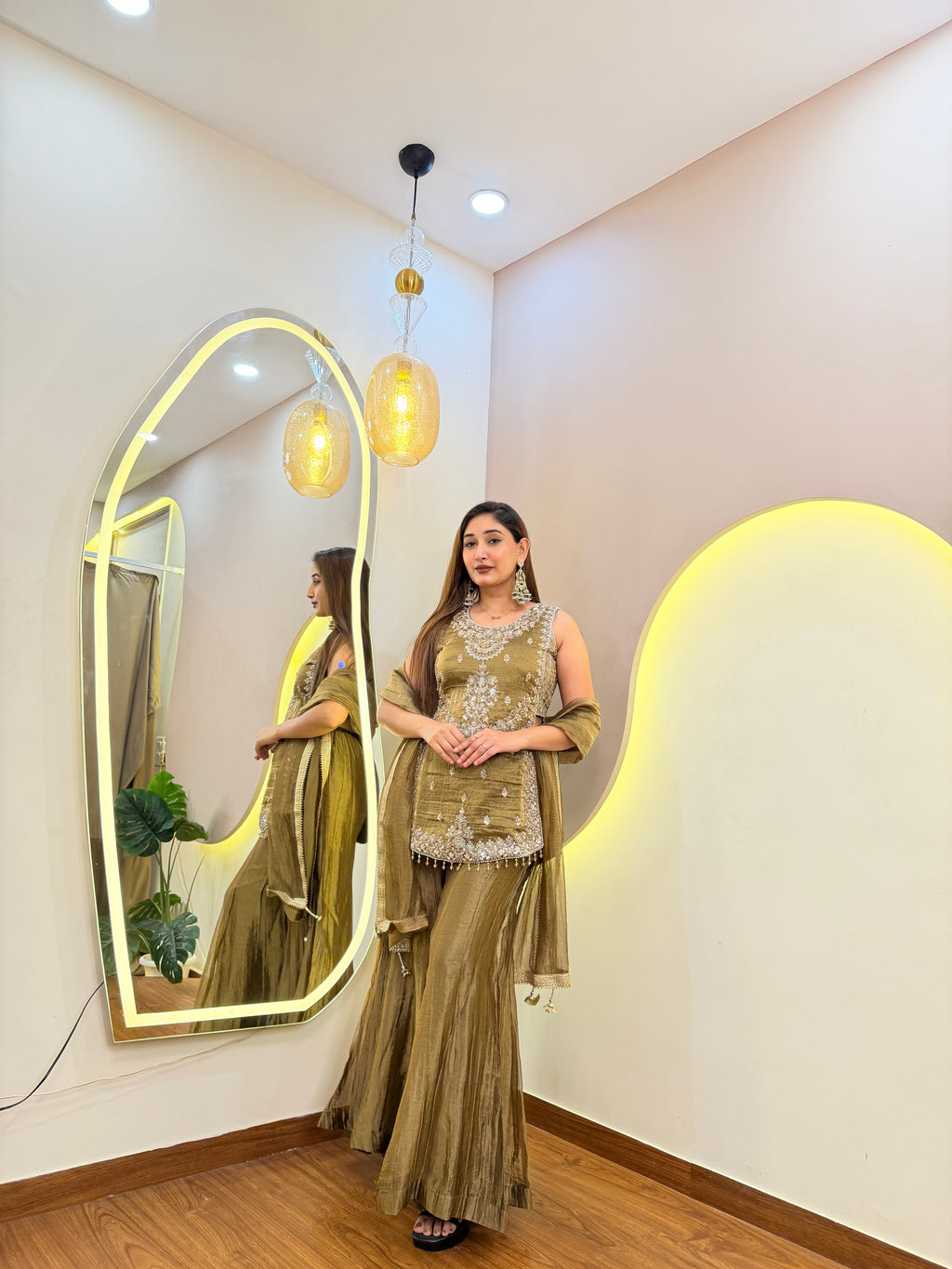 E220 3PC SHARARA SUIT