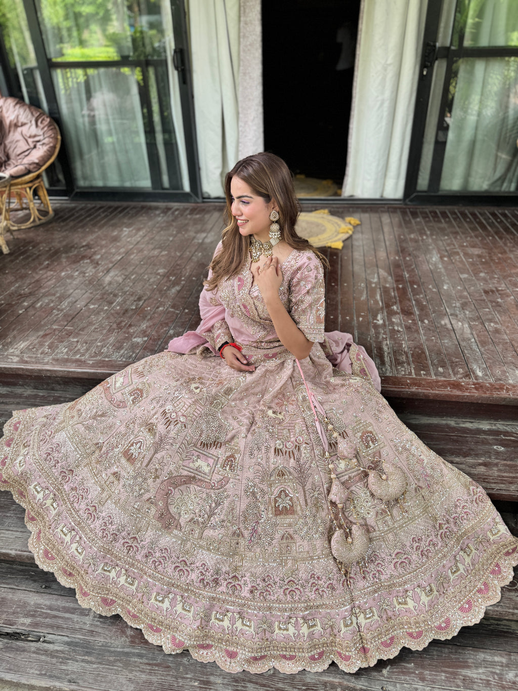 E310 AARFA REGAL LEHENGA