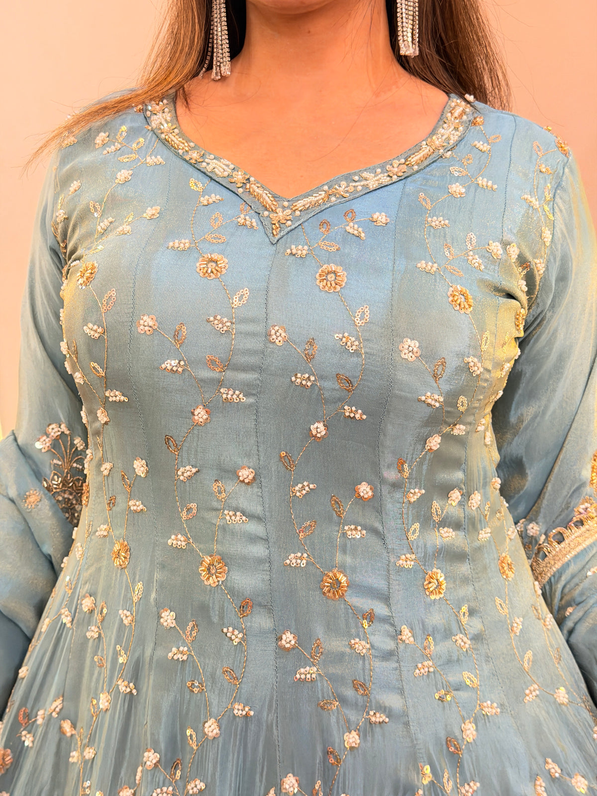 E743 ANARKALI SUIT