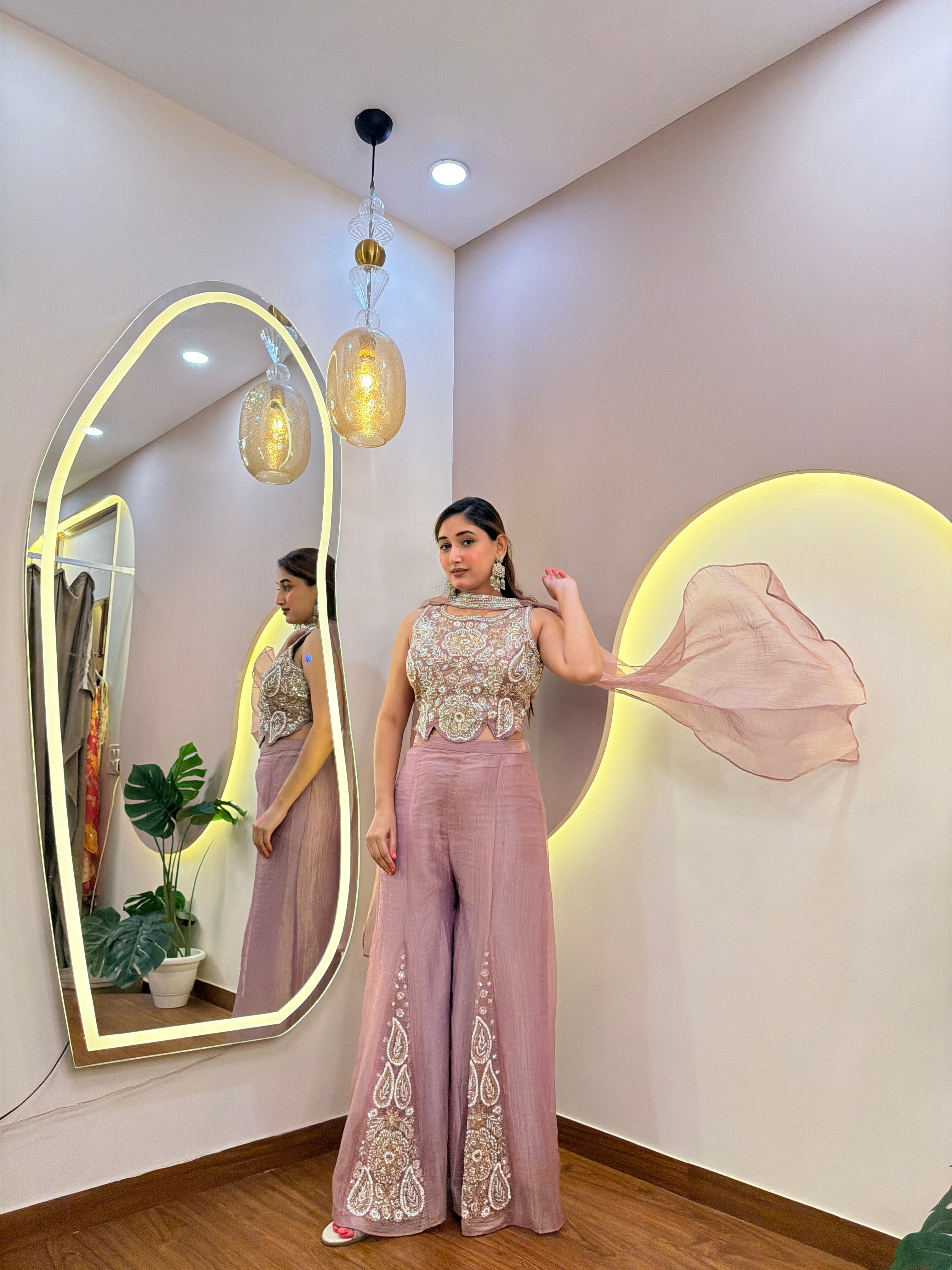 E314 3PC SHARARA SET