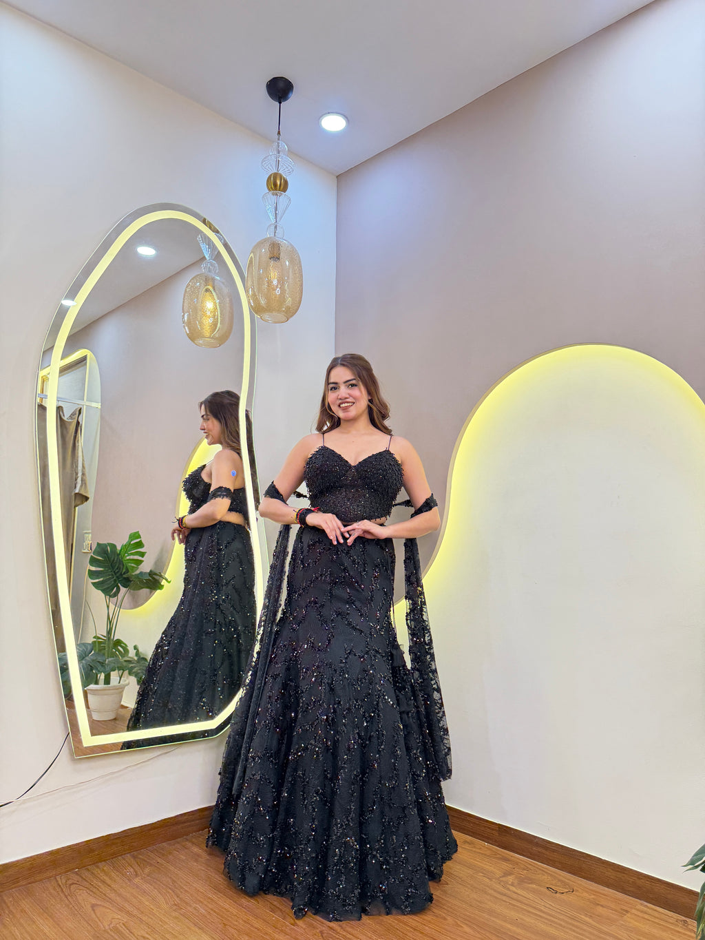 E589 MERMAID LEHENGA
