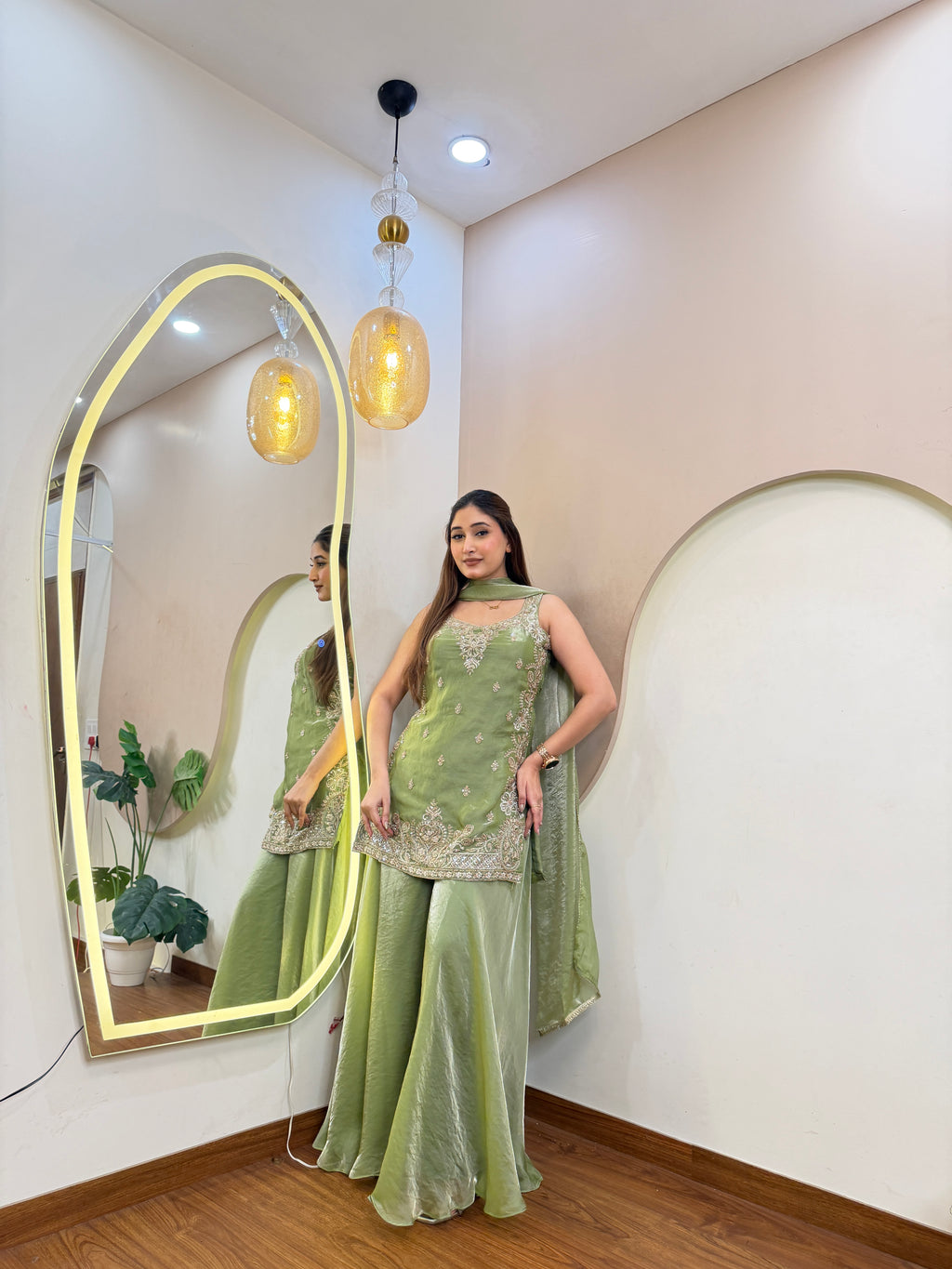 E41 3PC SHARARA SUIT