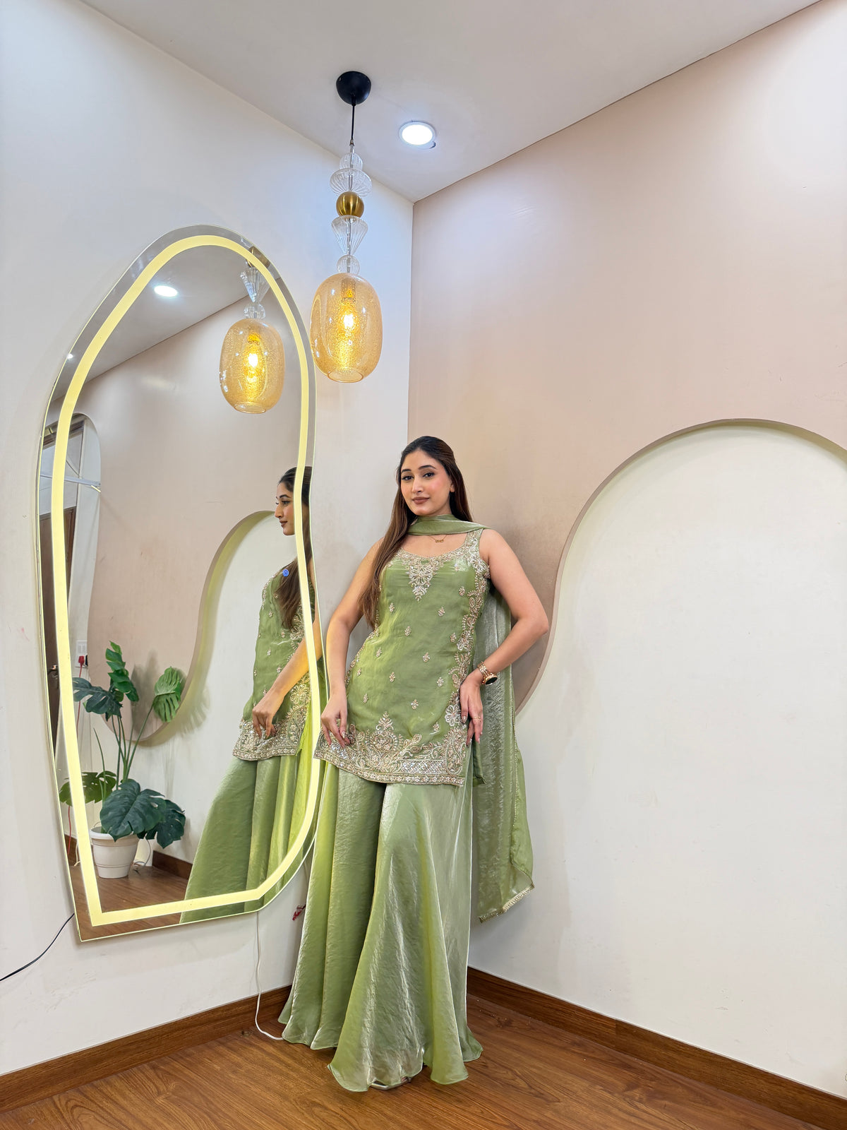 E41 3PC SHARARA SUIT