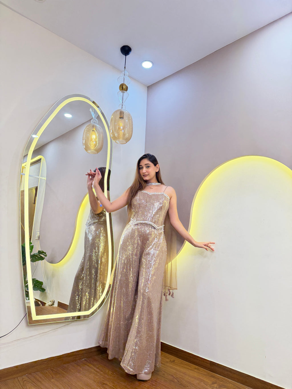 E757 3PC SHARARA SET