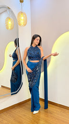 F124 PRE DRAPE SAREE