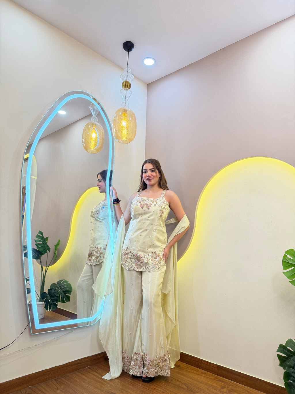 E266 3PC SHARARA SET