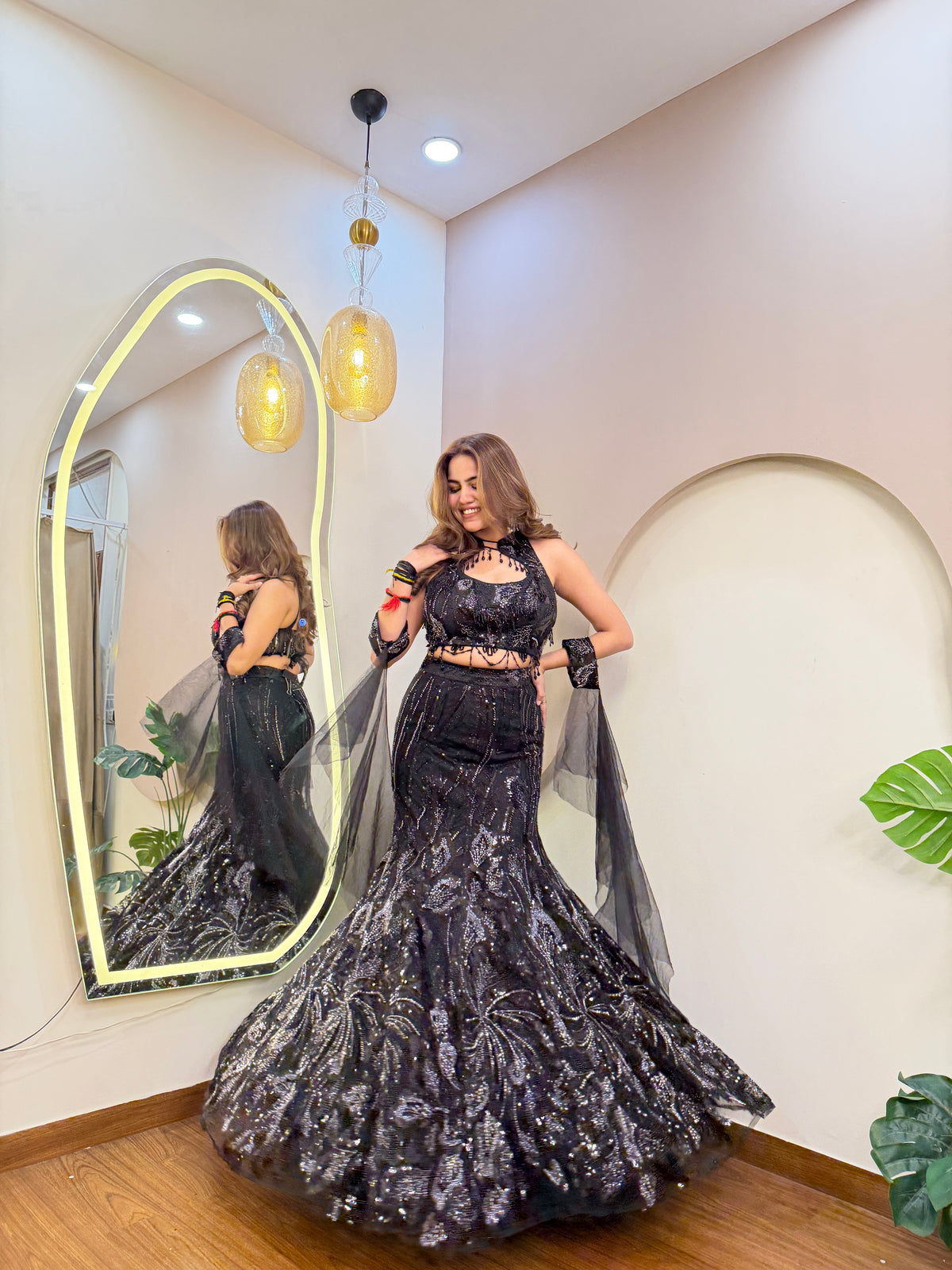E484 MERMAID LEHENGA