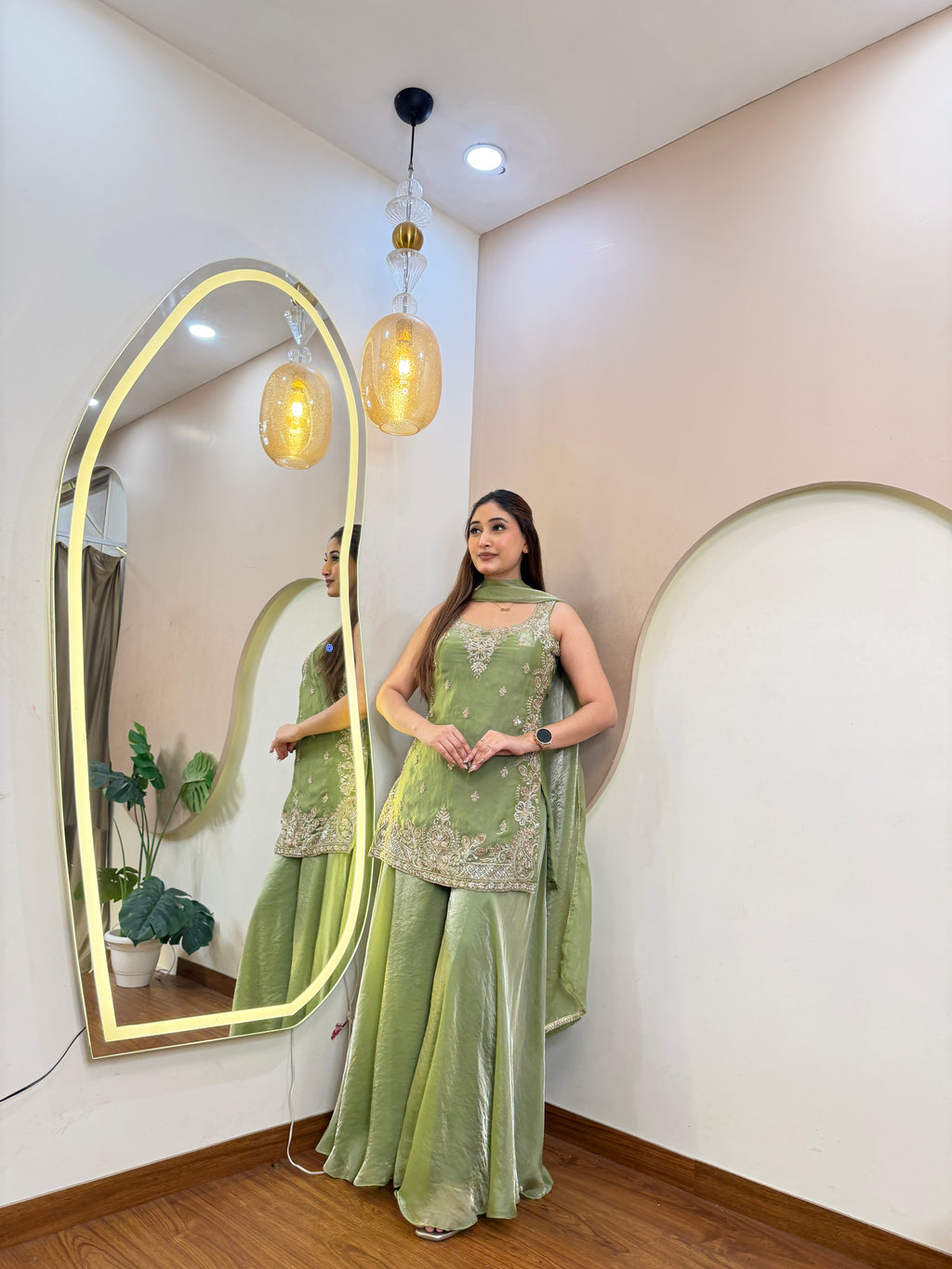 E41 3PC SHARARA SUIT