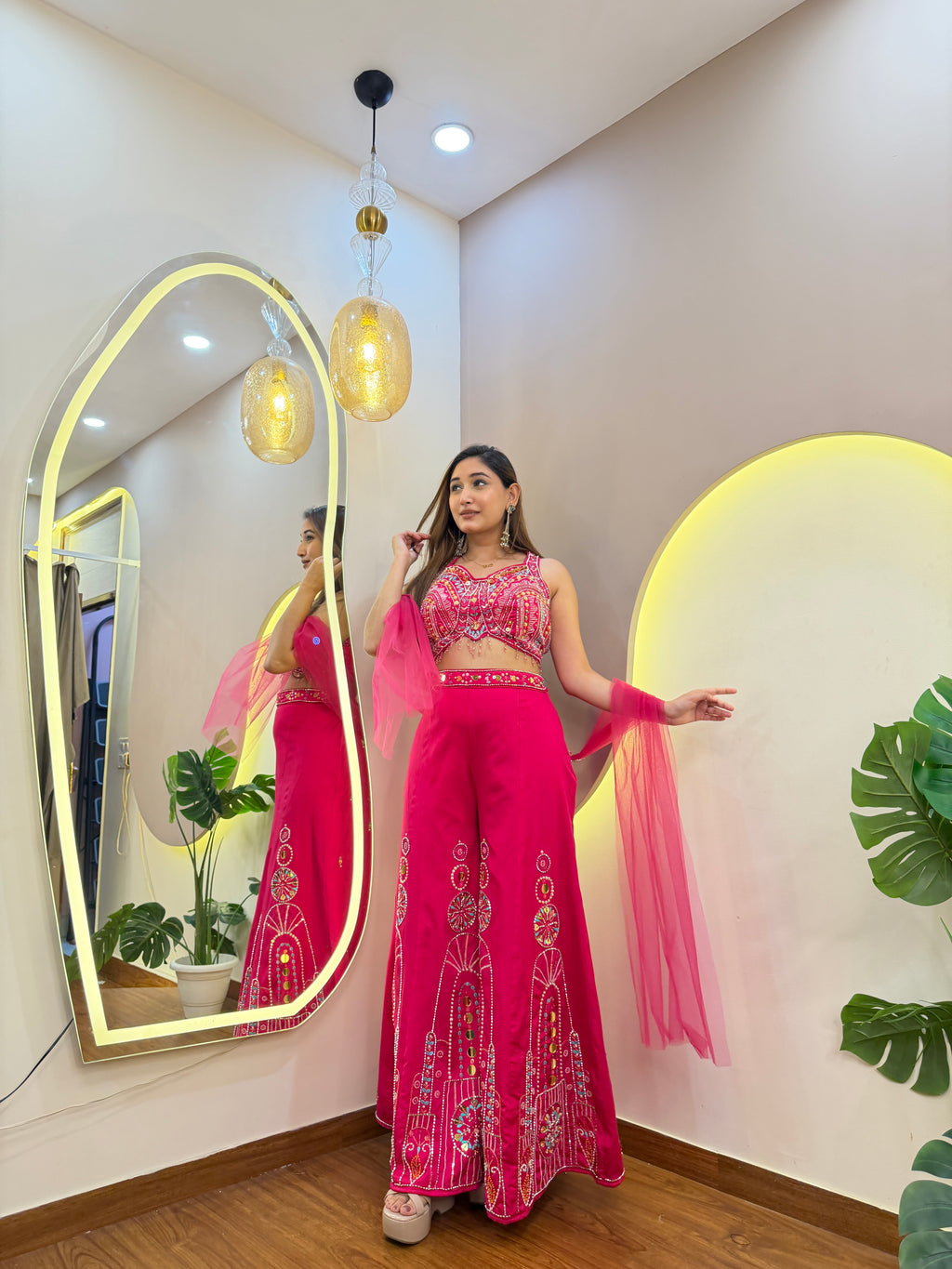 E827 3PC SHARARA SET