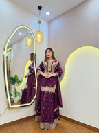 E404 3PC SHARARA SUIT