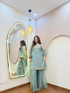 E137 3PC SHARARA SUIT