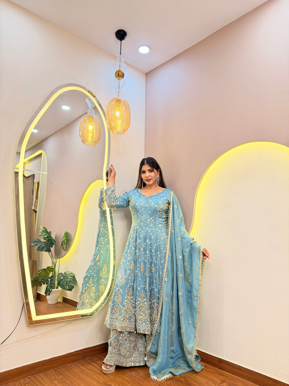 E743 ANARKALI SUIT