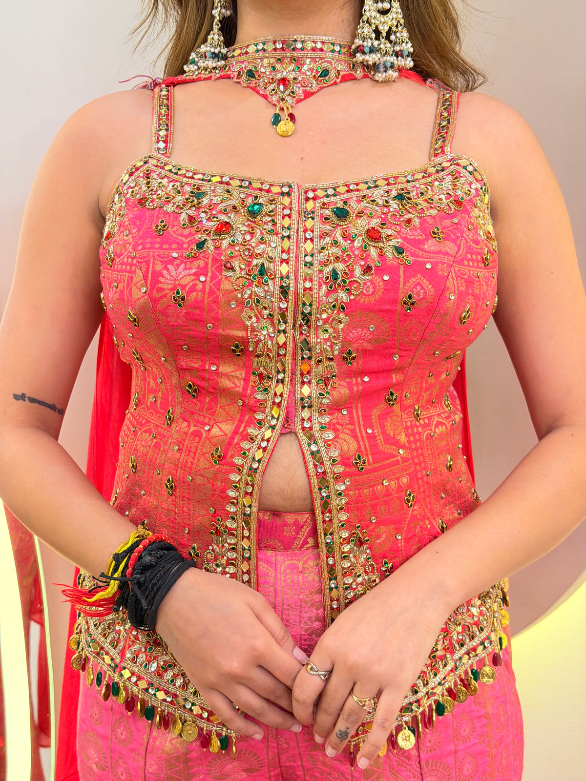 E644 3PC SHARARA SET