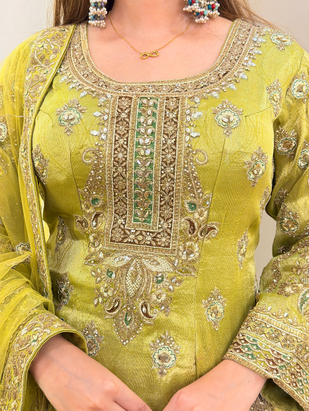 E653 3PC SHARARA SUIT