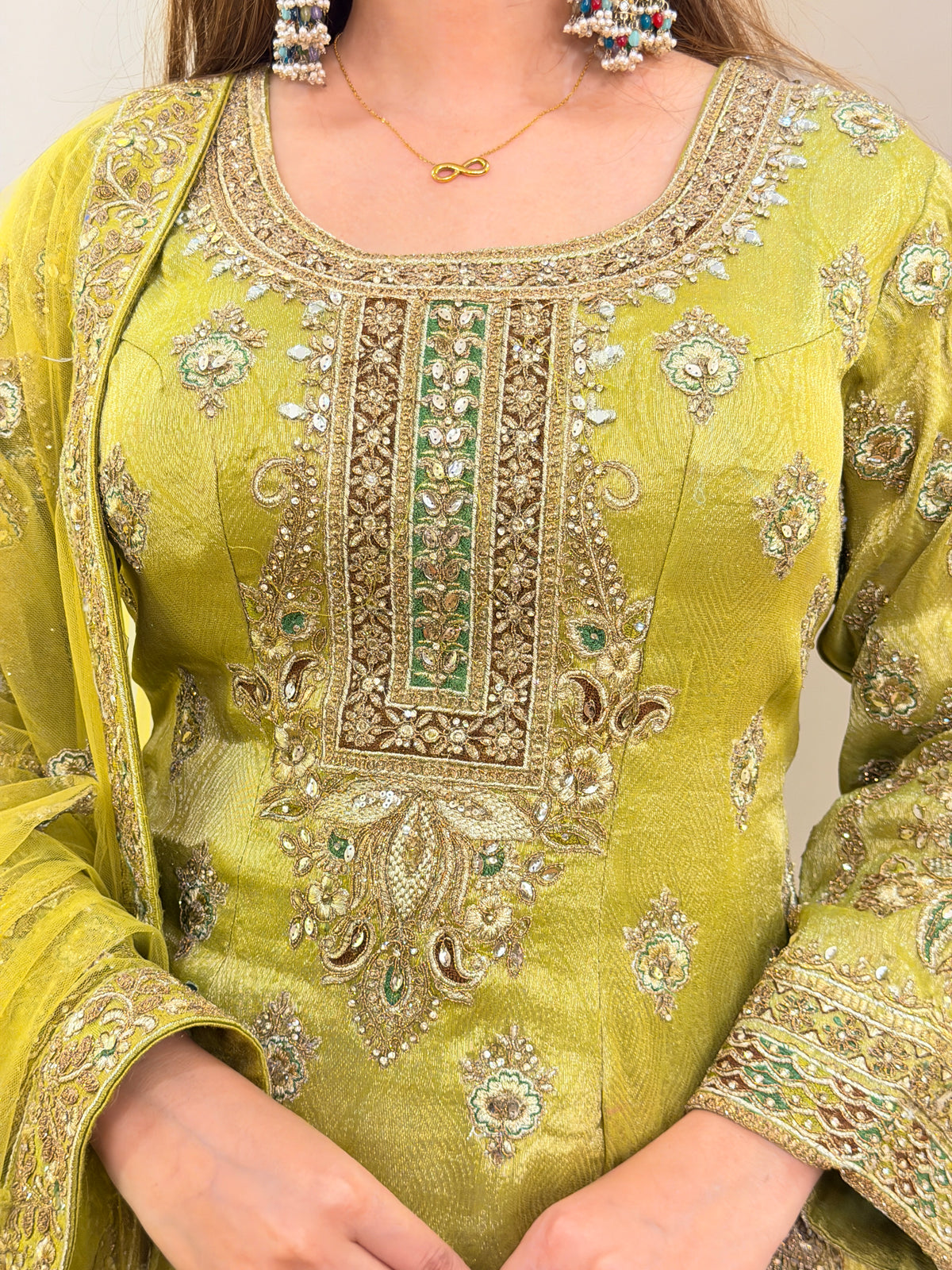 E653 3PC SHARARA SUIT