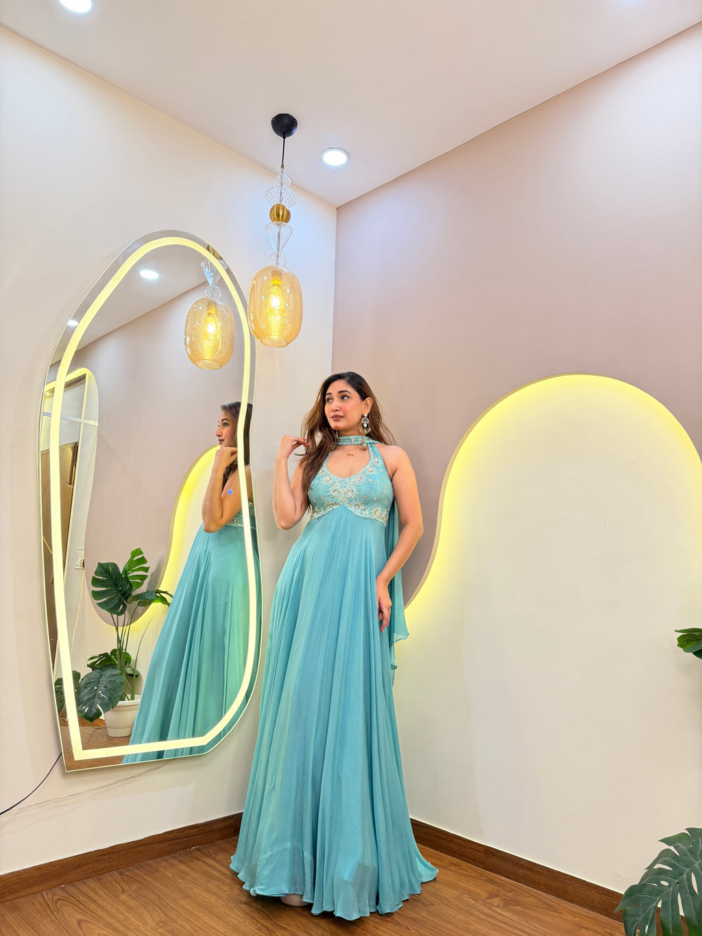 E405 ANARKALI GOWN