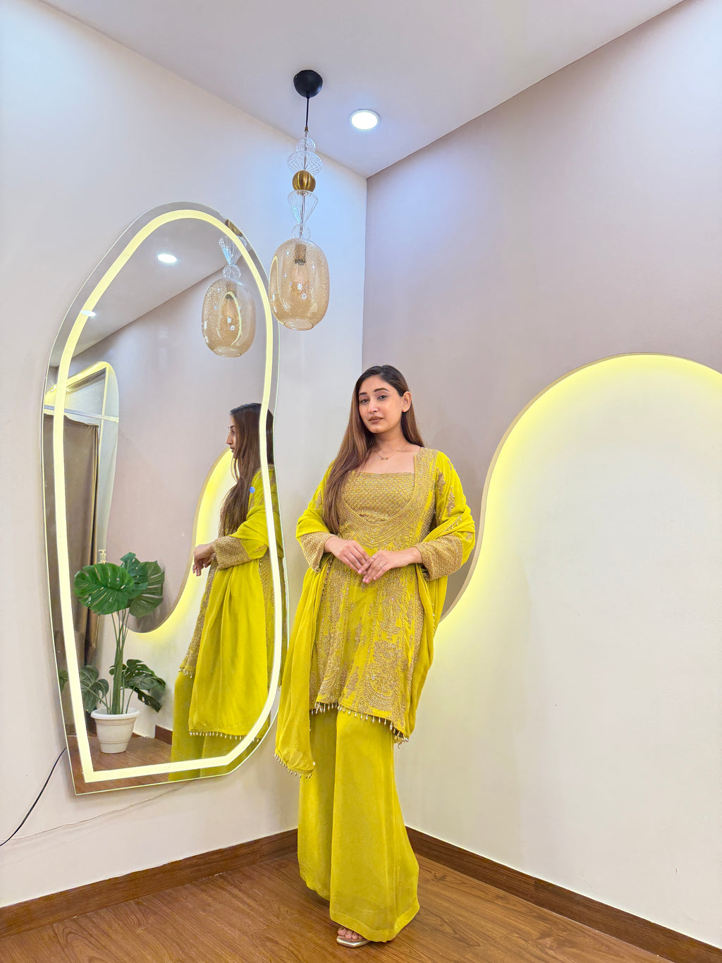 E360 4PC SHARARA SUIT
