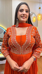 F104 3PC ANARKALI SUIT