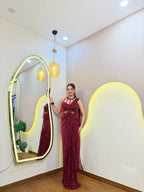 E735 PREMIUM DRAPE SAREE