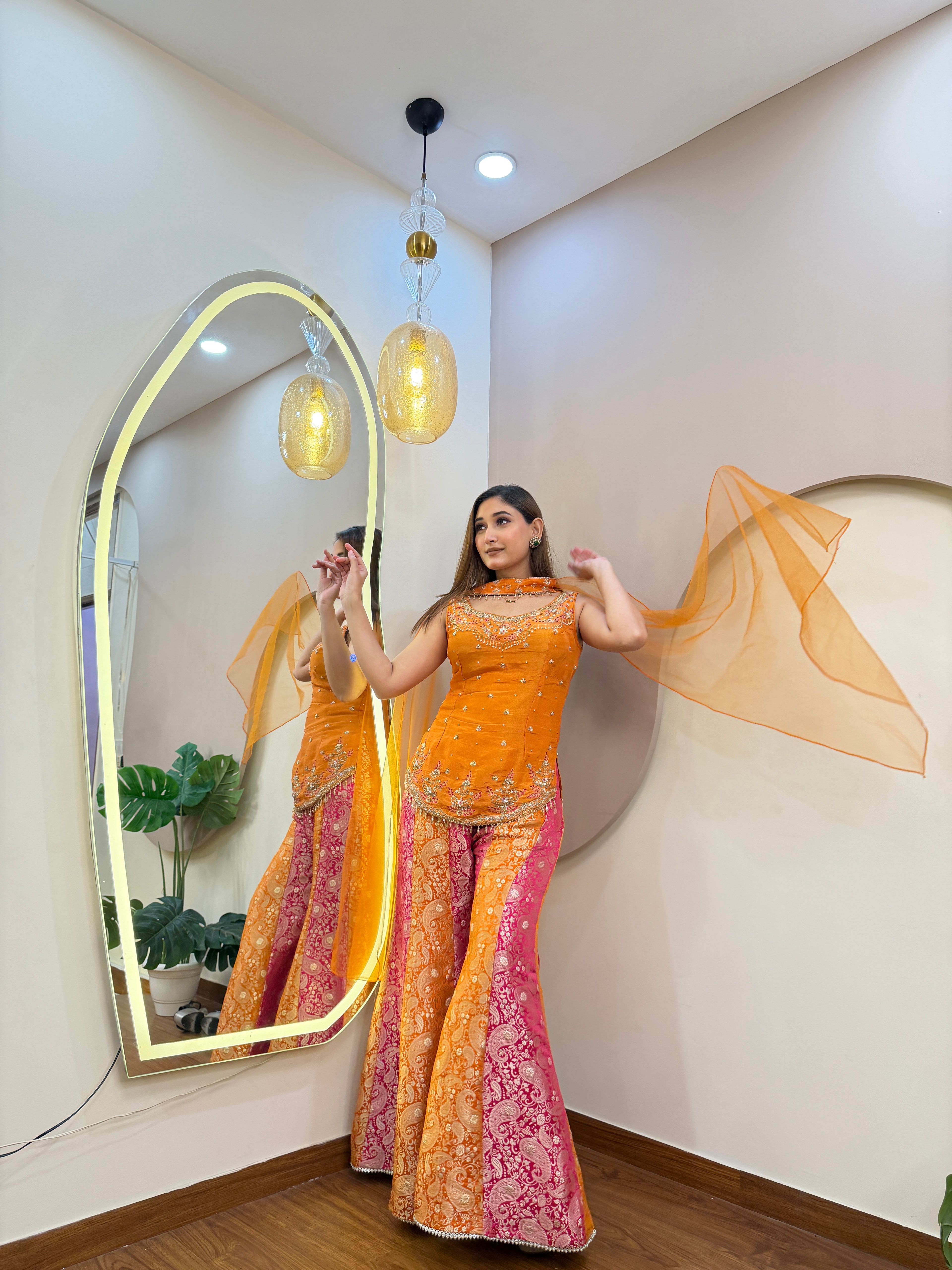 3PC SHARARA SET