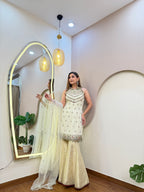 E996 AARFA REGAL SHARARA SUIT