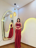 F77 DRAPE SKIRT SET