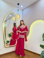 E858 3PC SHARARA SUIT