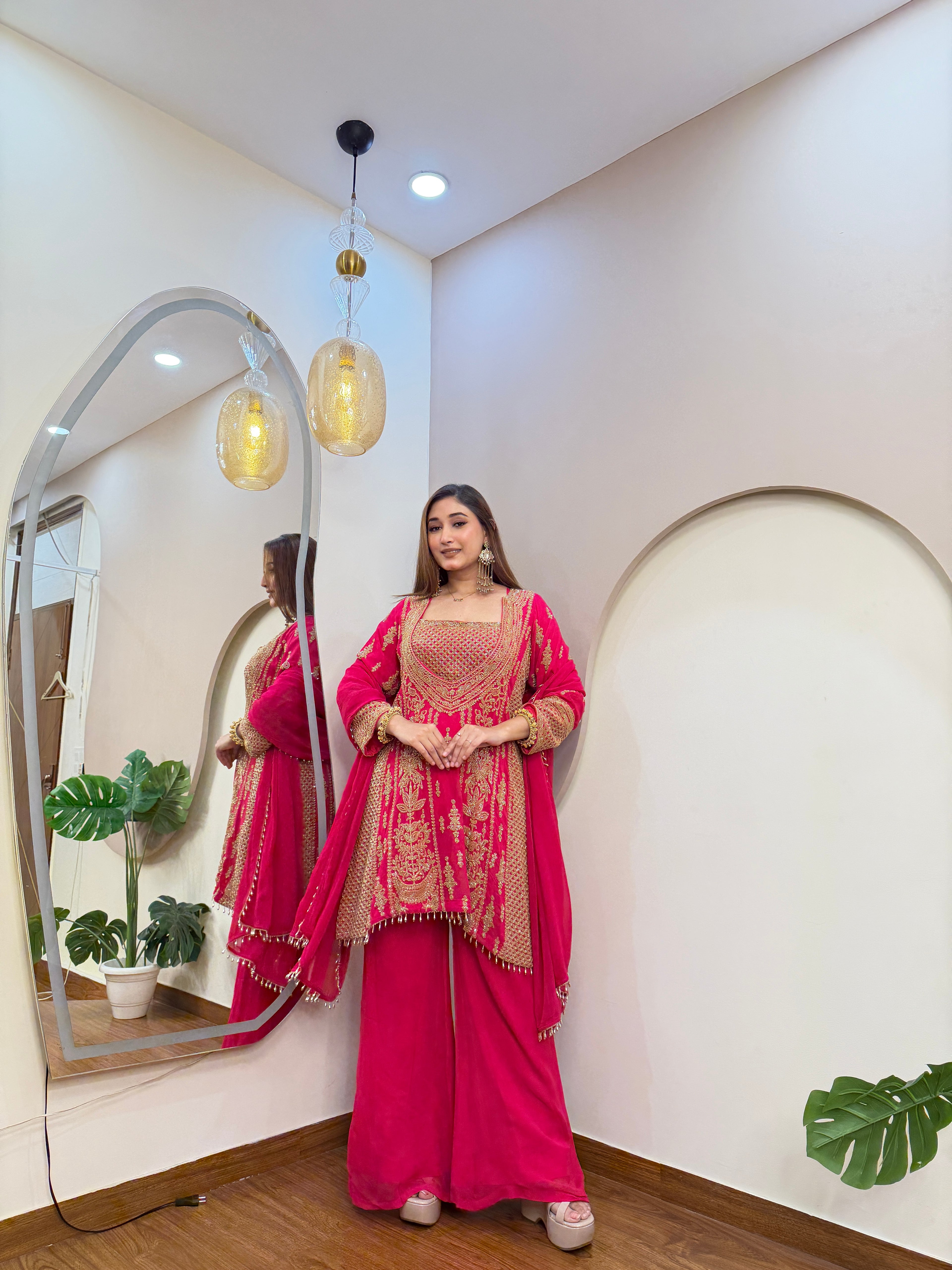 E360 4PC SHARARA SUIT
