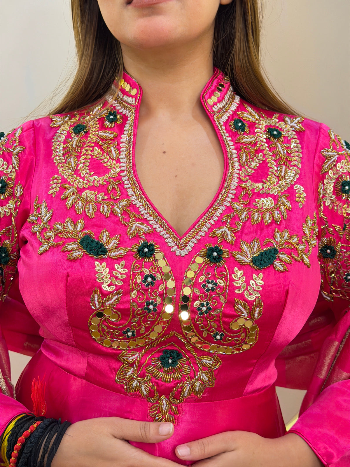 E581 ANARKALI GOWN