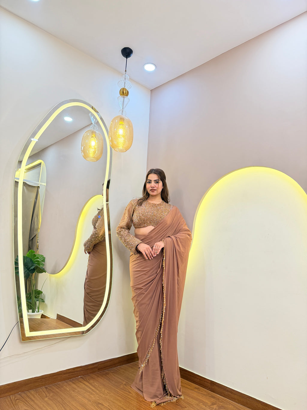 E14 AARFA REGAL DRAPE SAREE