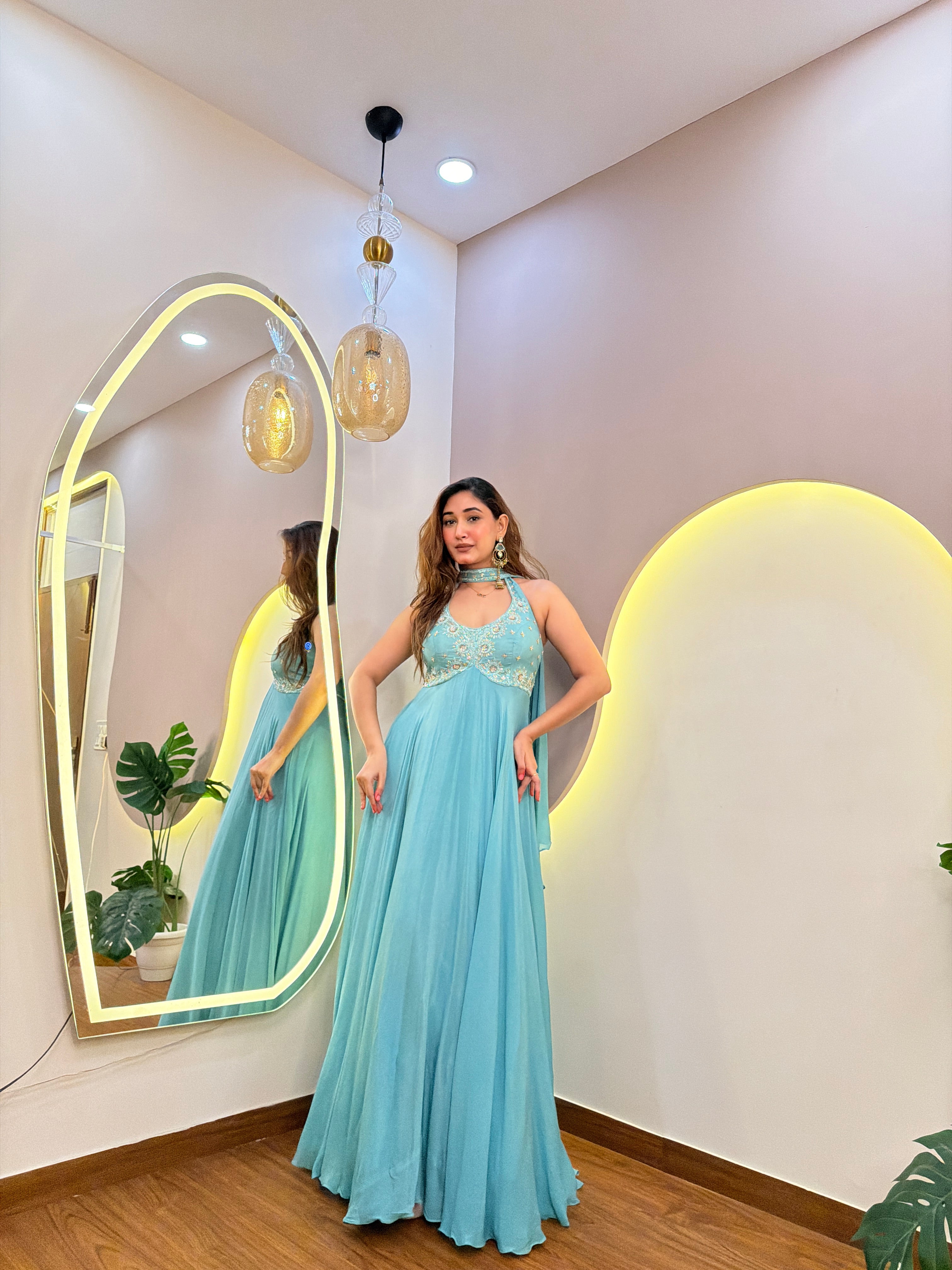 E405 ANARKALI GOWN