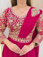 E40 DESIGNER DRAPE SAREE