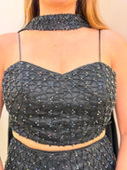 E675 CROP TOP SKIRT