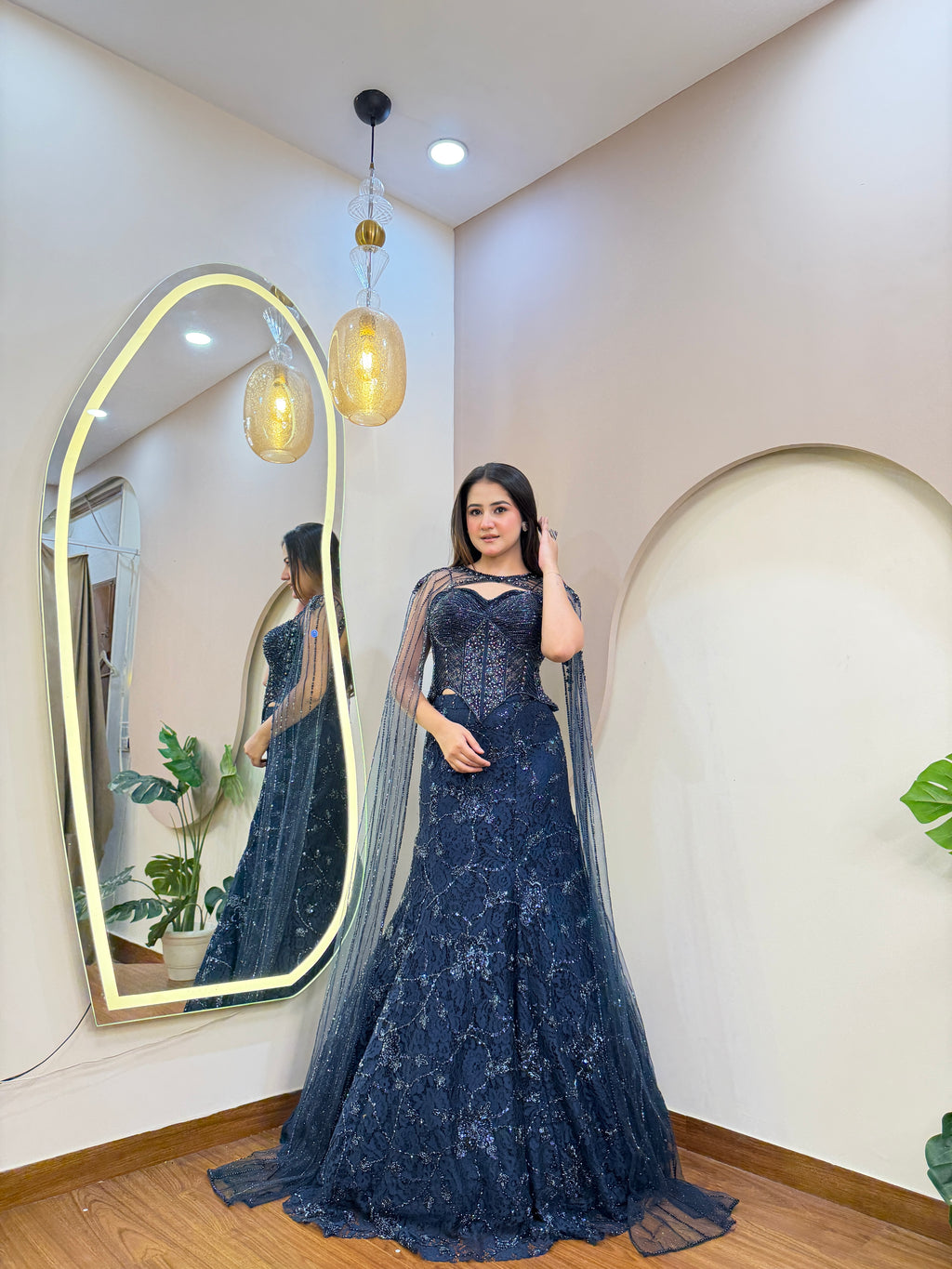 E493 MERMAID LEHENGA