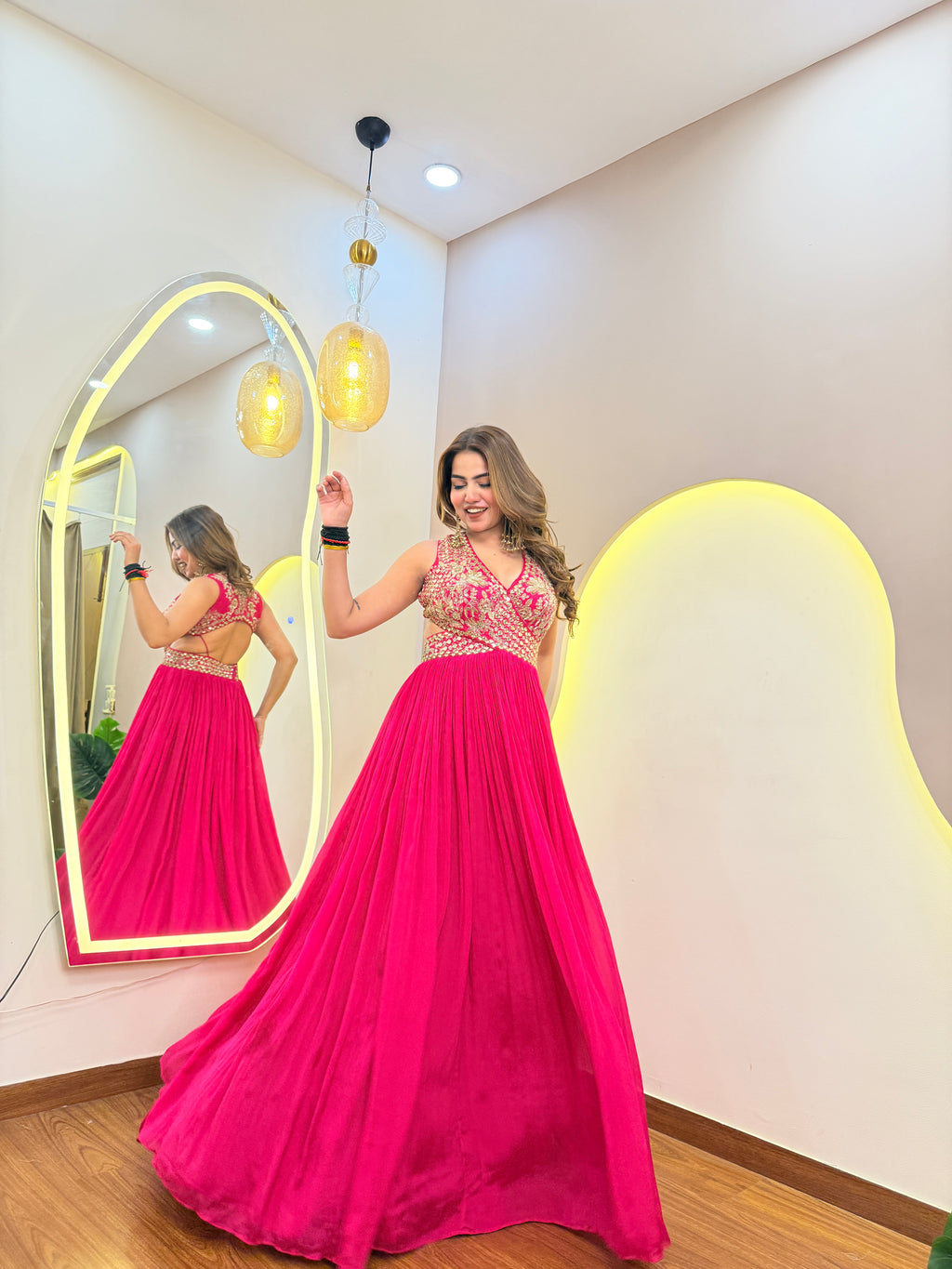 E652 ANARKALI GOWN