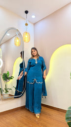 E120 3PC SHARARA SUIT