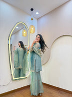 E137 3PC SHARARA SUIT
