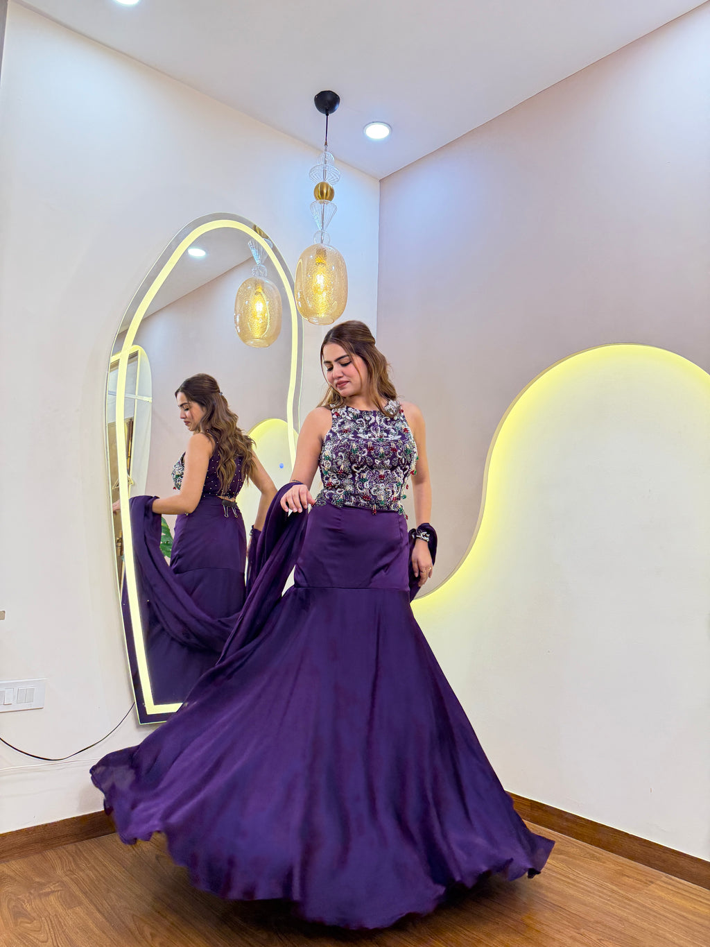 E421 MERMAID LEHENGA
