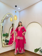 E328 3PC SHARARA SUIT