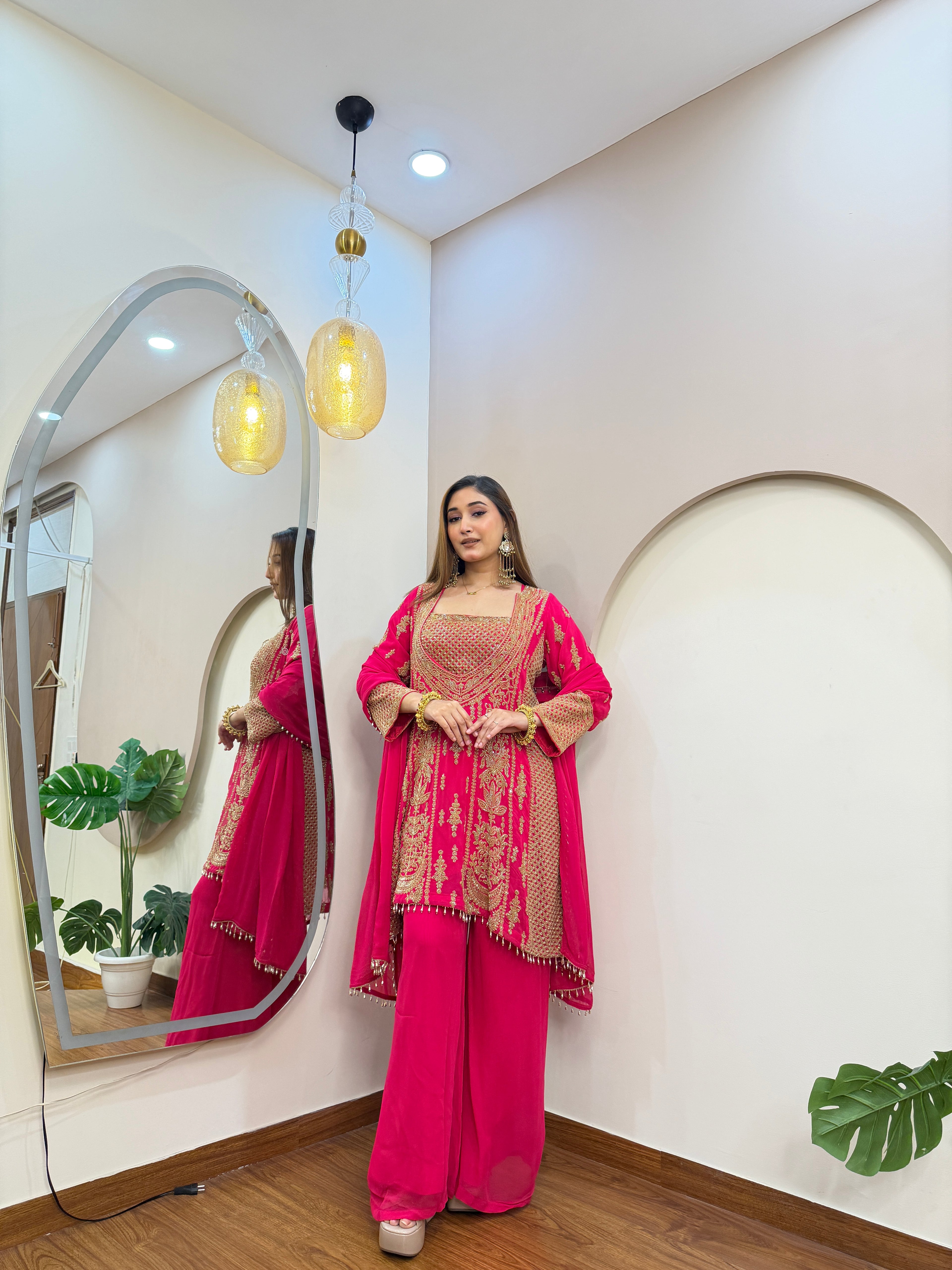 E360 4PC SHARARA SUIT