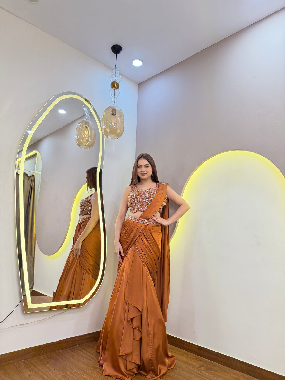 E717 LEHENGA SAREE
