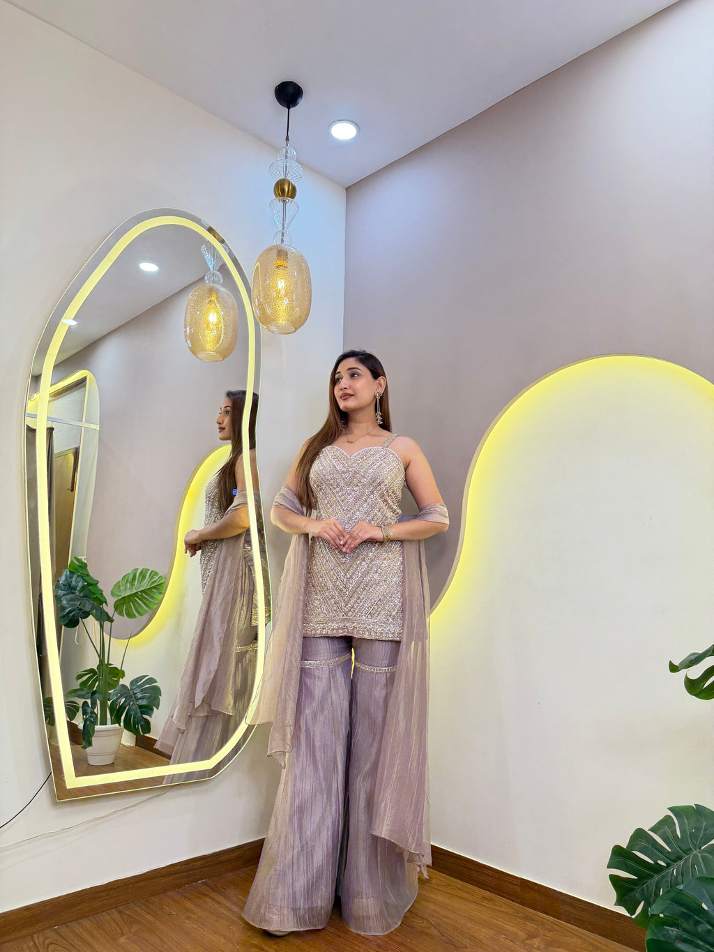 E753 3PC SHARARA SUIT