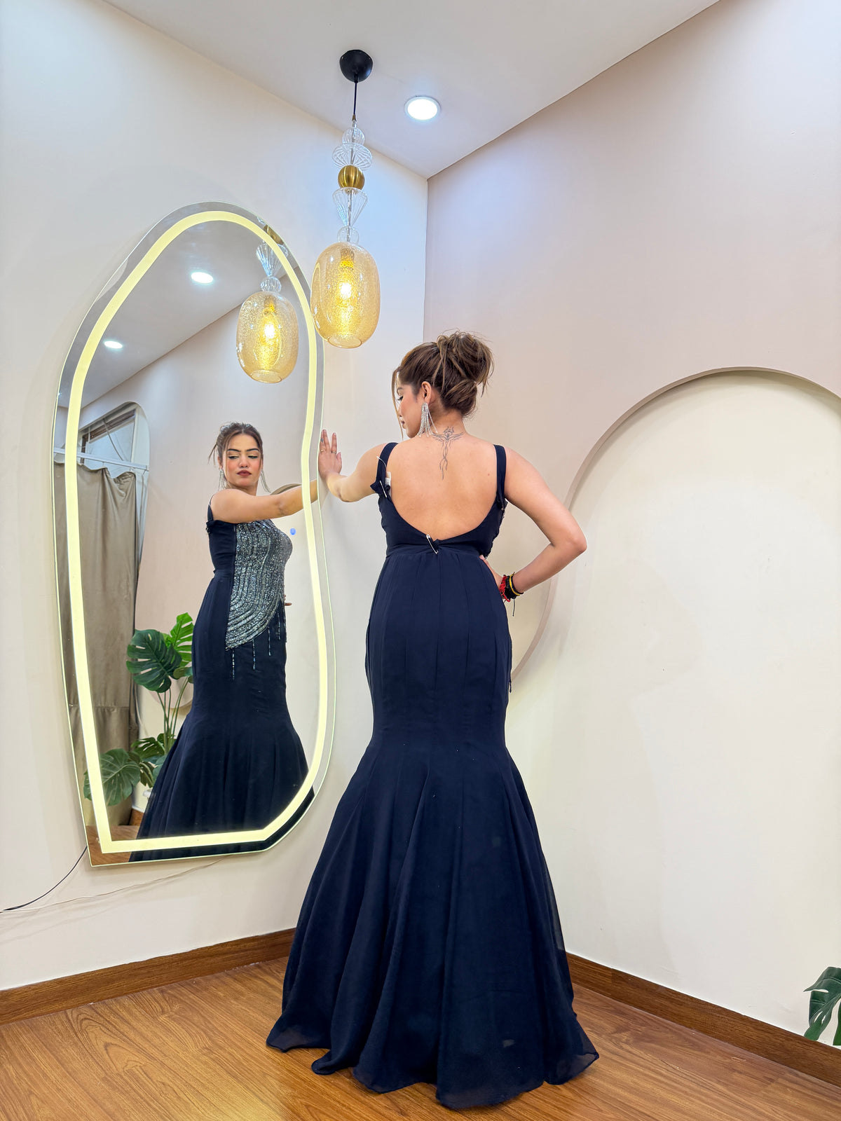 E523 MERMAID GOWN