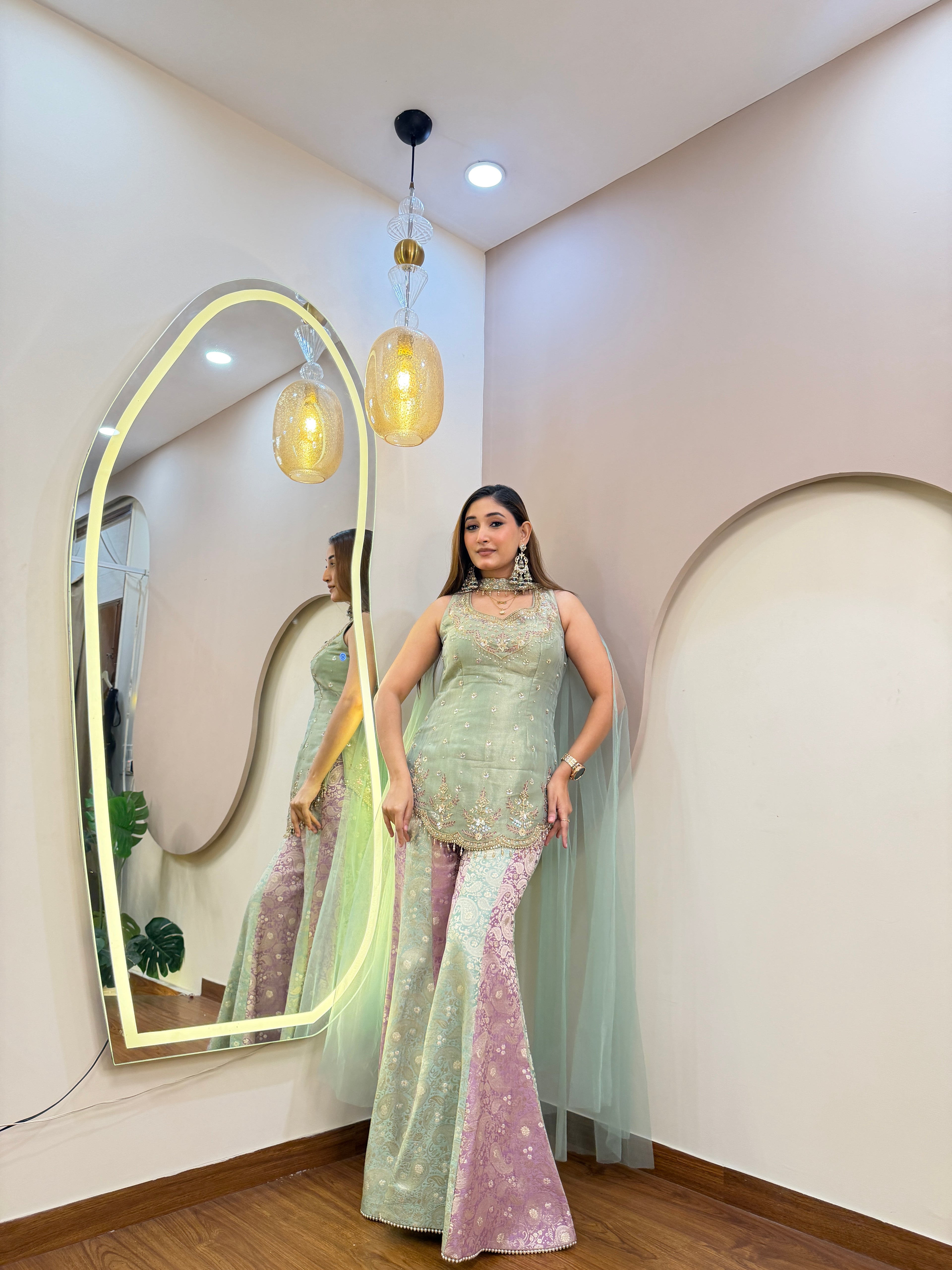 E156 3PC SHARARA SET