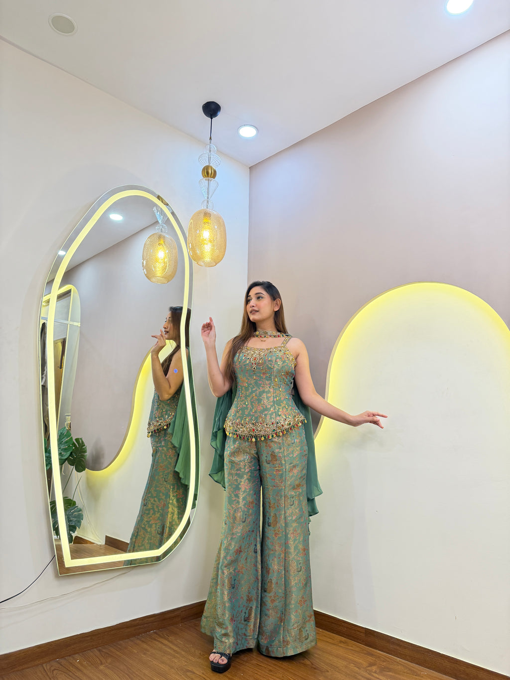 E597 3PC SHARARA SET