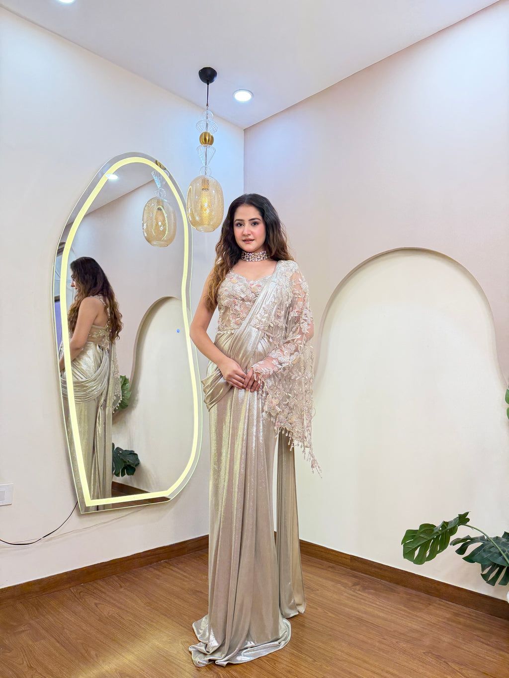 E86 AARFA REGAL DRAPE SAREE