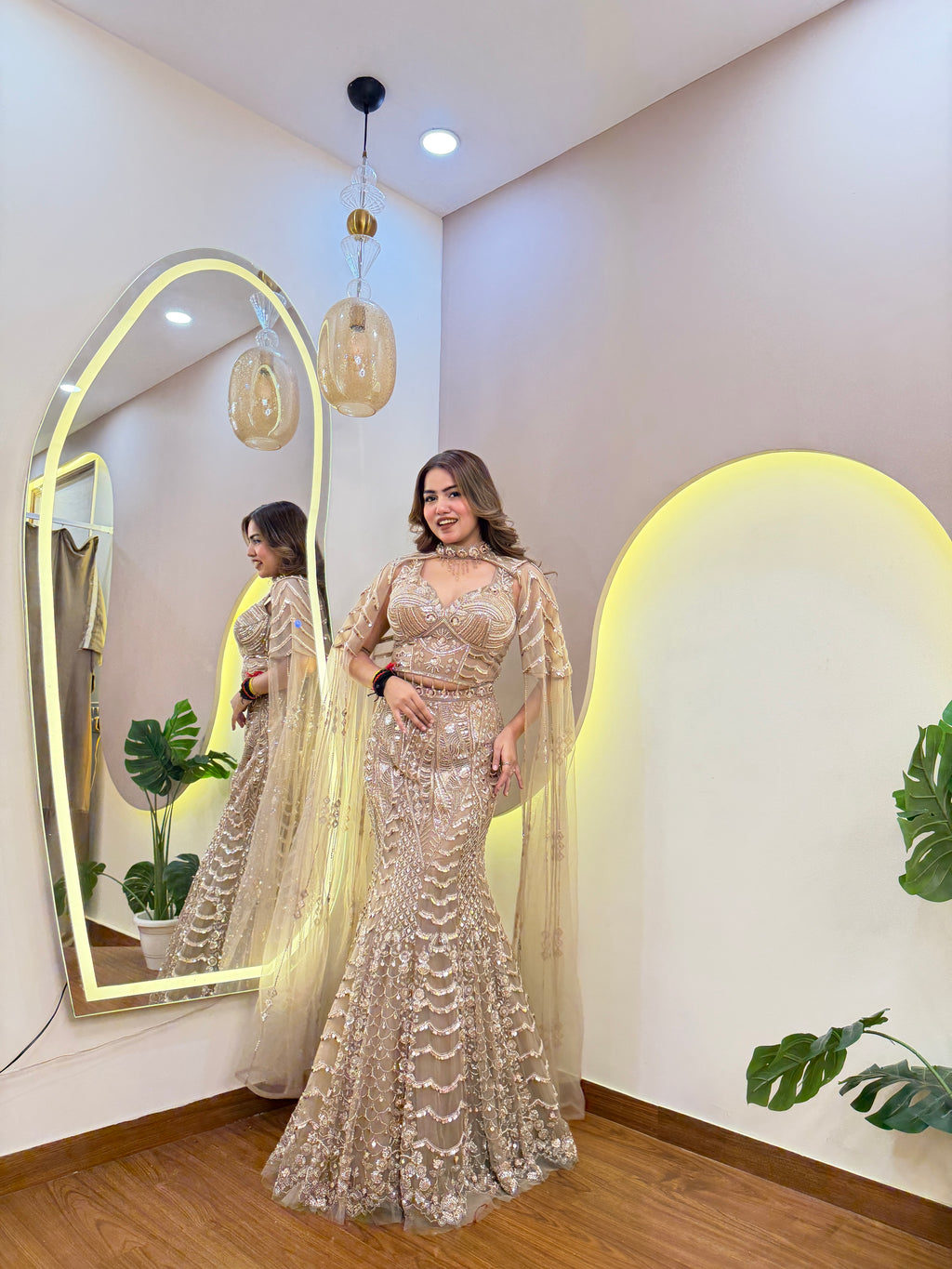 E546 MERMAID LEHENGA